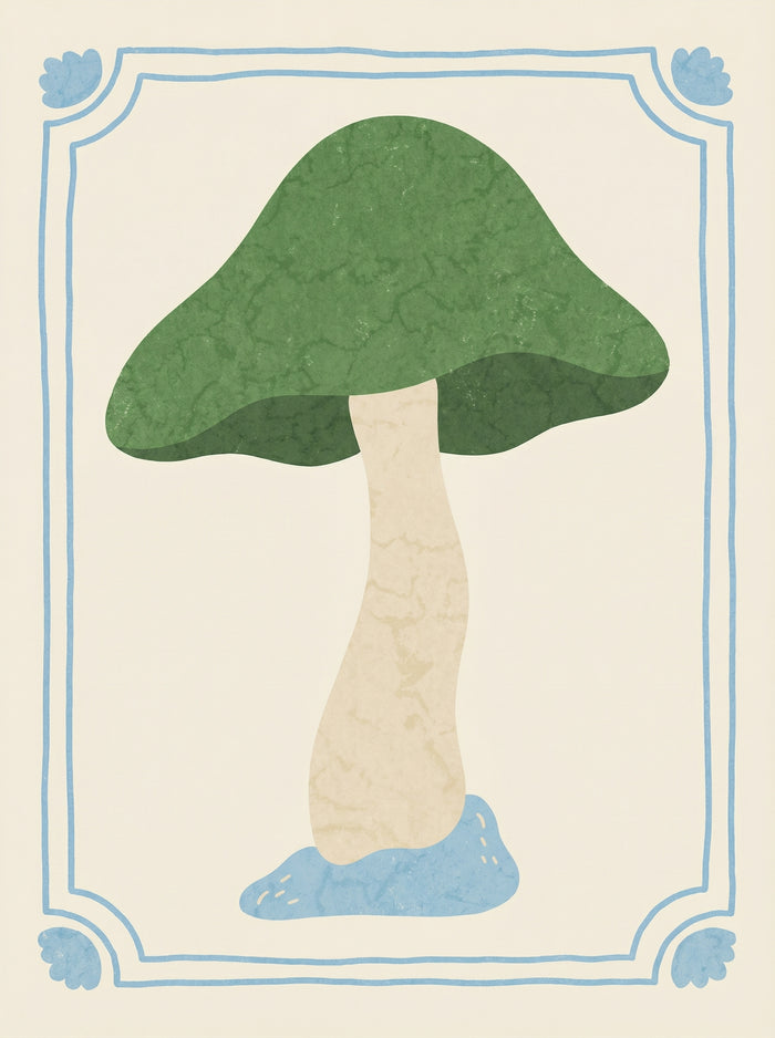 Poster in black frame