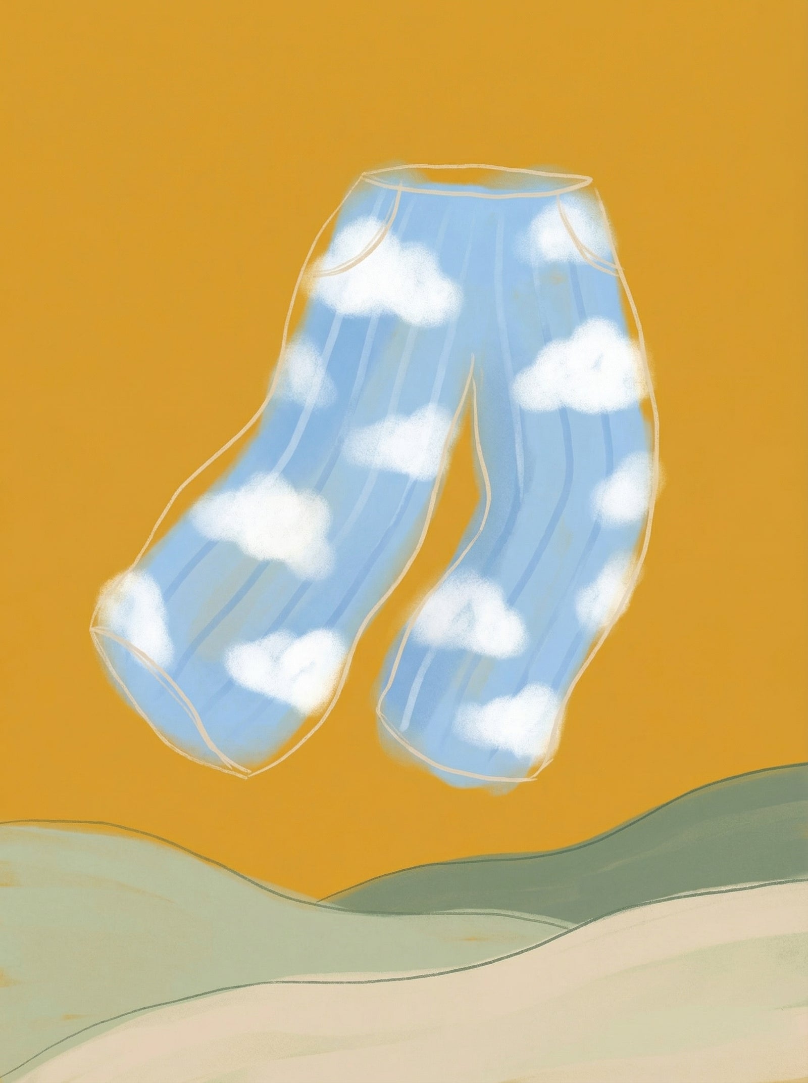 Poster in black frame