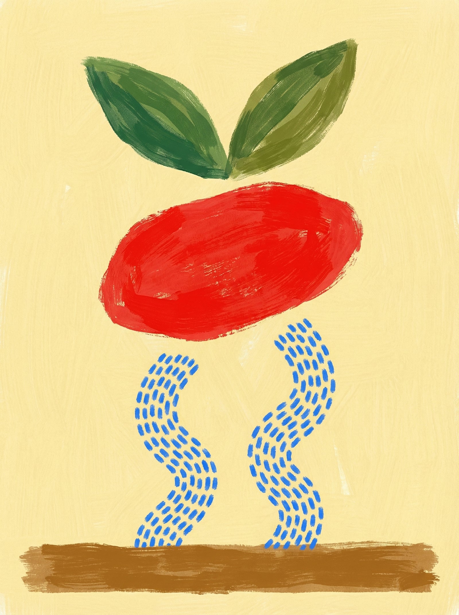 Poster in black frame