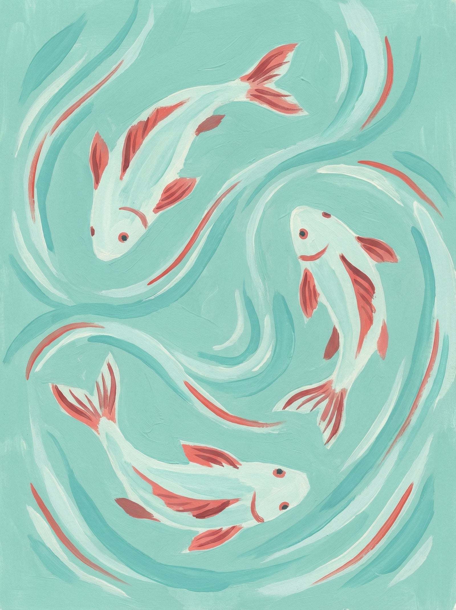 Poster in black frame