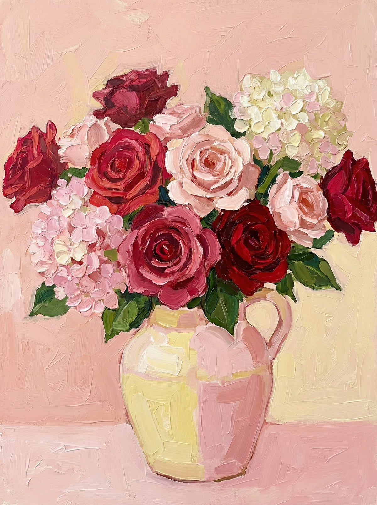 Poster in black frame