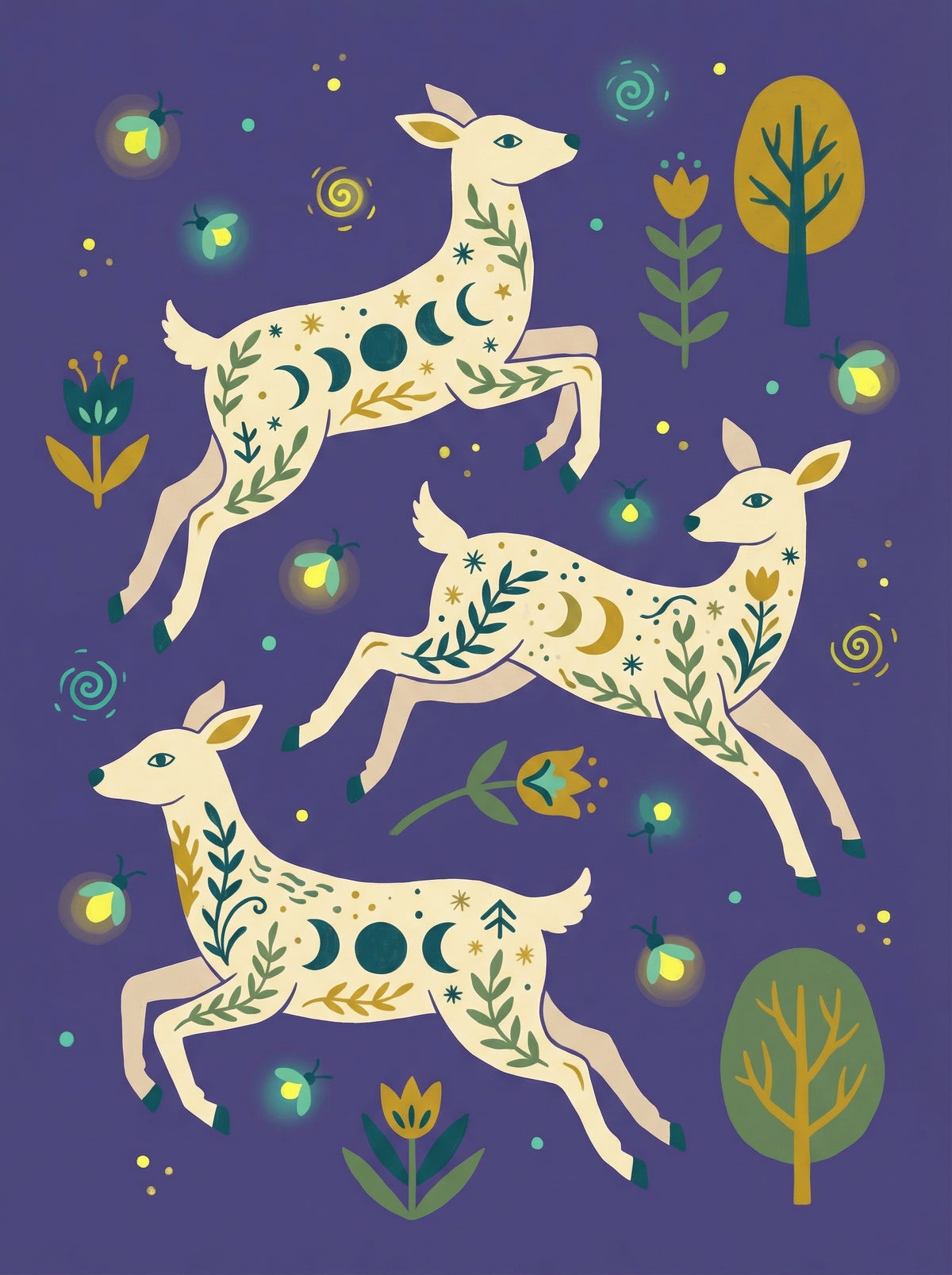 Poster in black frame