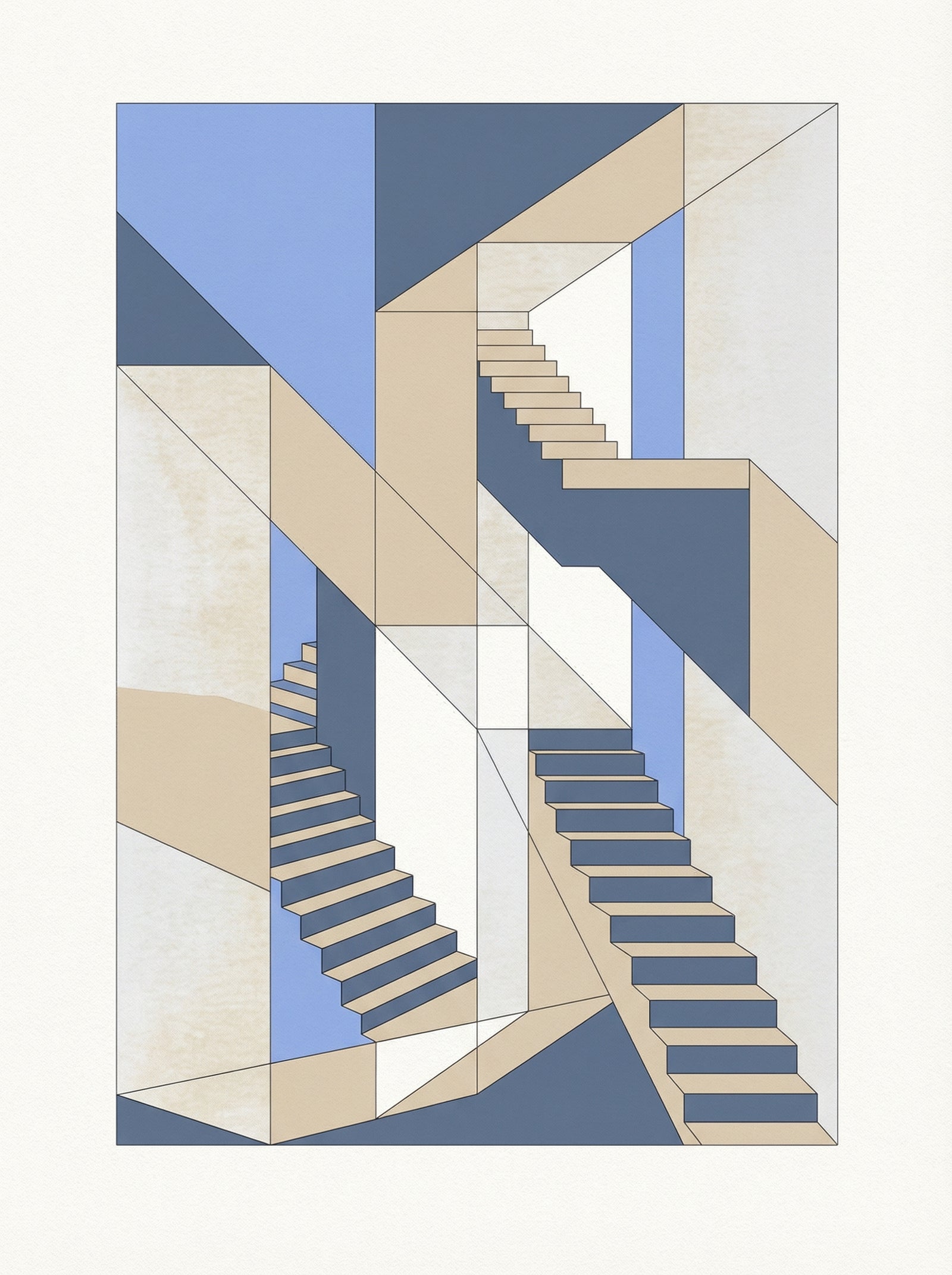 Poster in black frame