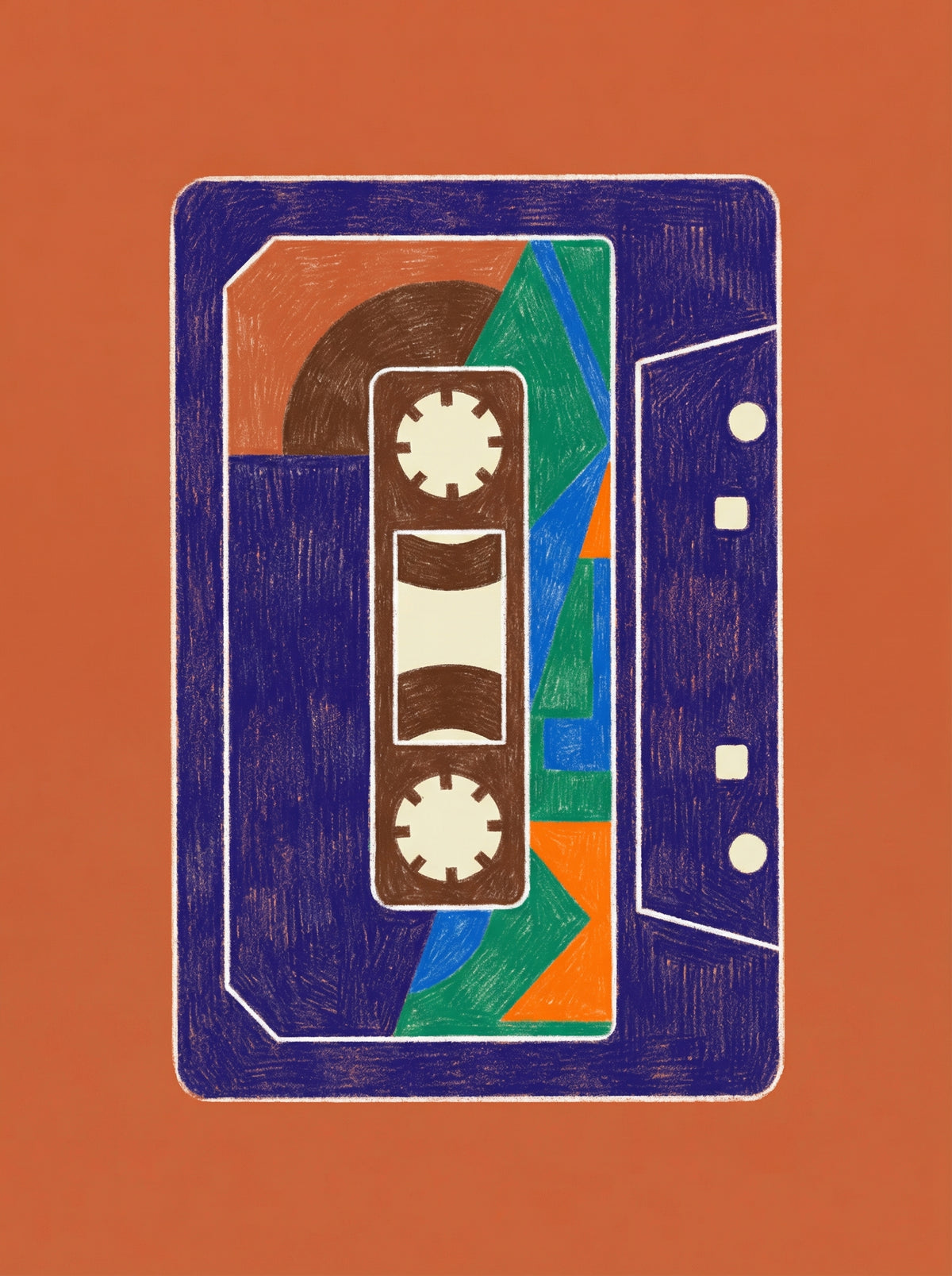 Poster in black frame