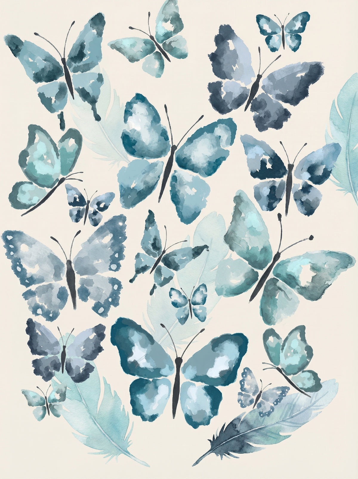 Poster in black frame