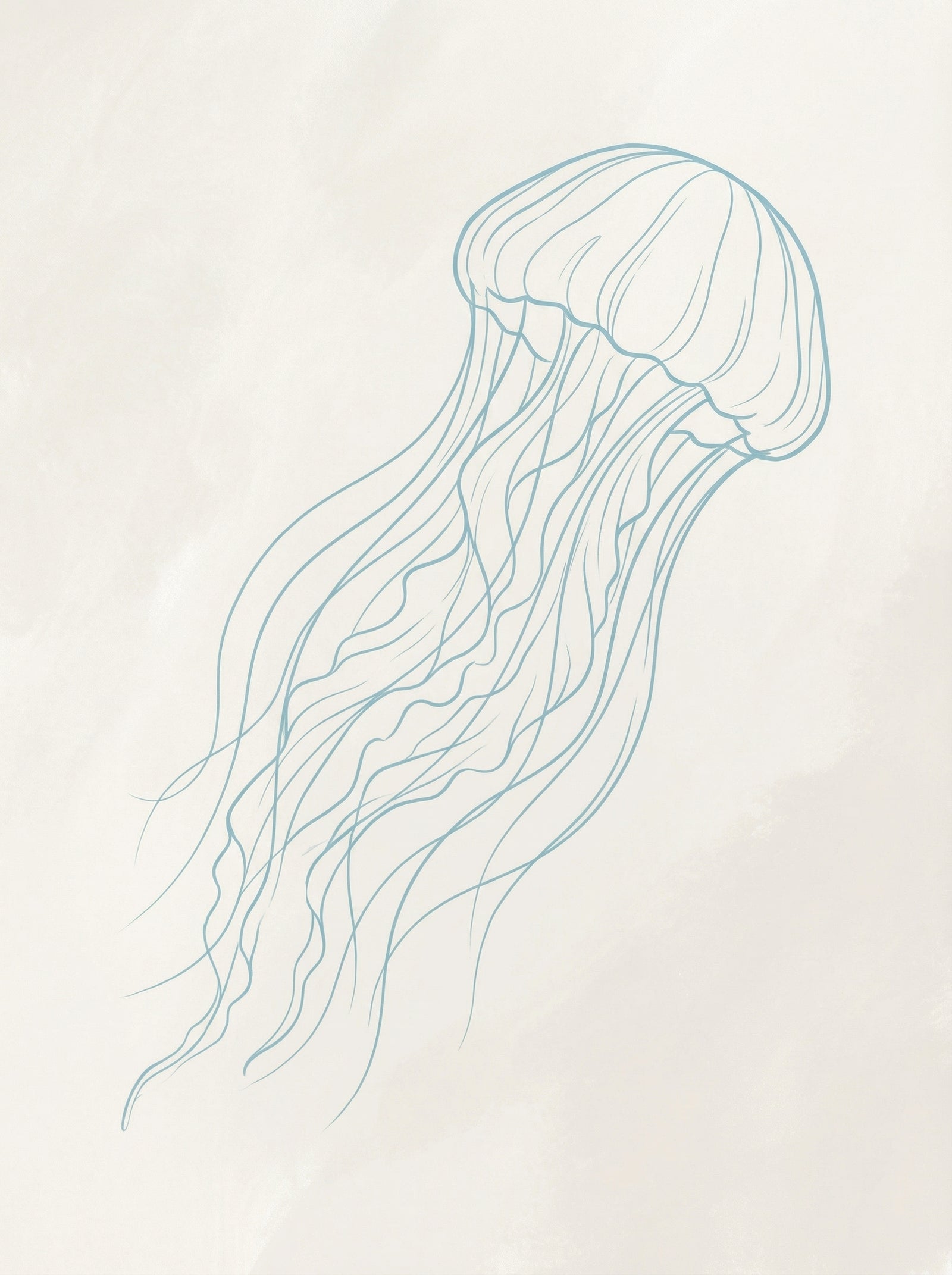 Poster in black frame