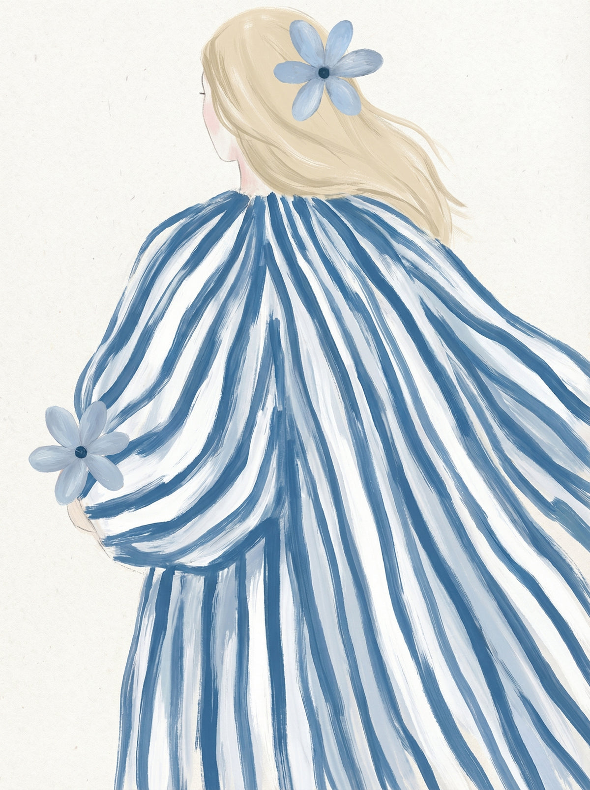 Poster in black frame