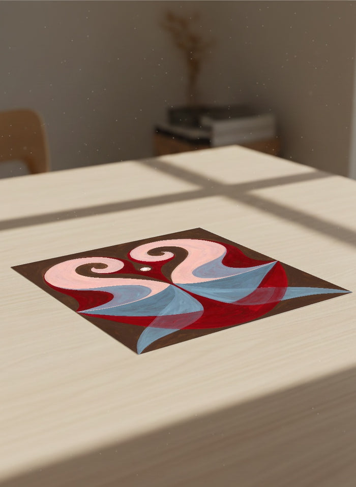Mystisk symmetri – plakat og kunsttryk