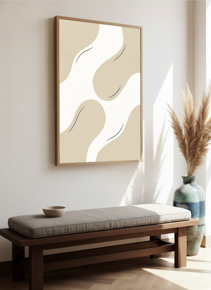Organic Grid – plakat og kunsttryk
