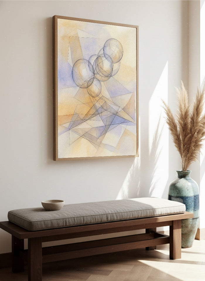 Ephemeral Structures – póster e impresión artística