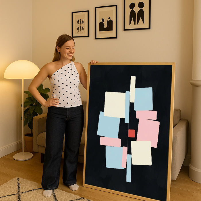 Geometric Focus – poster and art print
