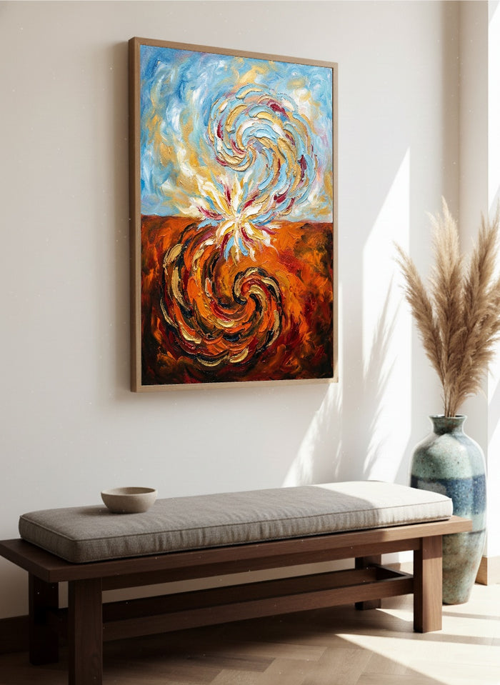 Duality of Swans – plakat og kunsttryk