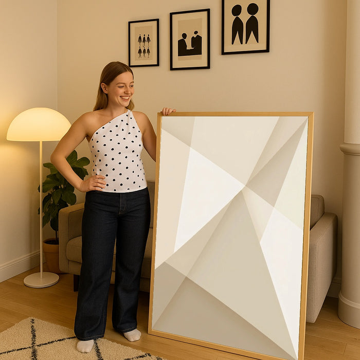 Subtle Geometry – Poster und Kunstdruck
