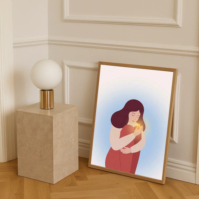 Self Embrace – plakat og kunsttryk