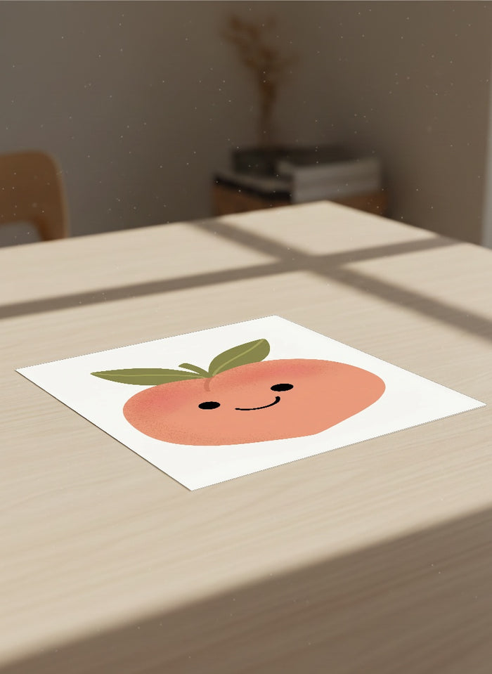 Sweet Strawberry Smile – plakat og kunsttryk