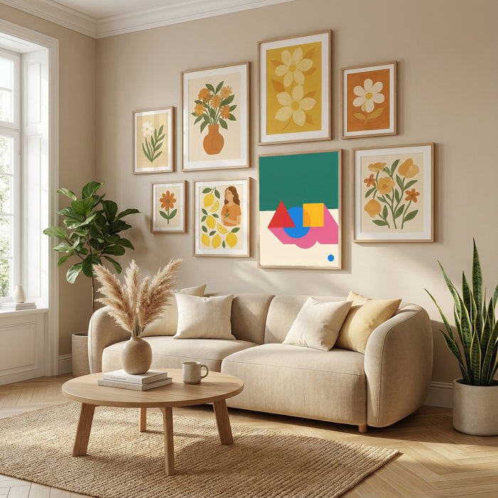 Crimson Still Life – poster and art print