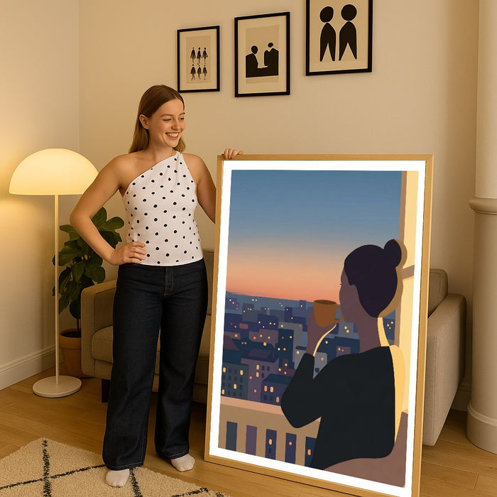 Coastal Calm – plakat og kunsttryk