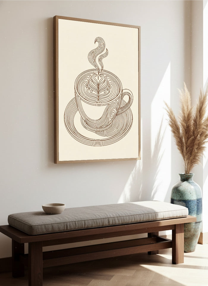 Noodle Flow – plakat og kunsttryk