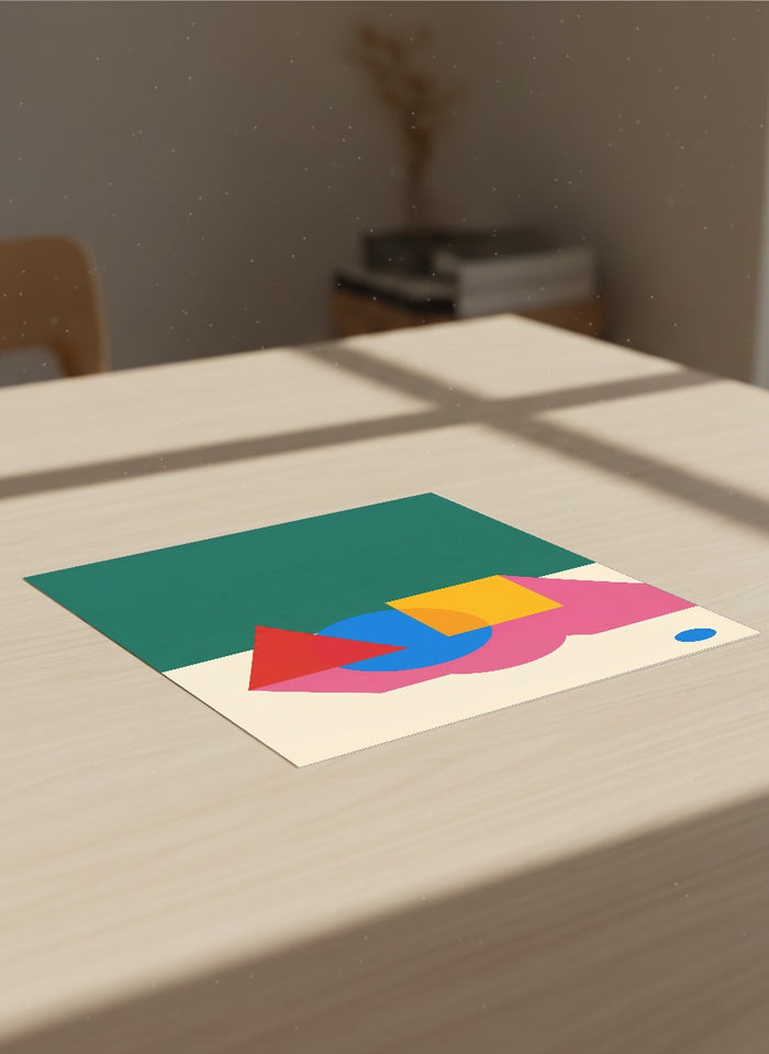Crimson Still Life – poster and art print