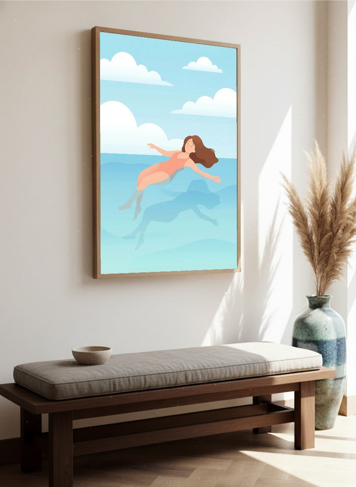 Joyful Leap – poster e stampa artistica