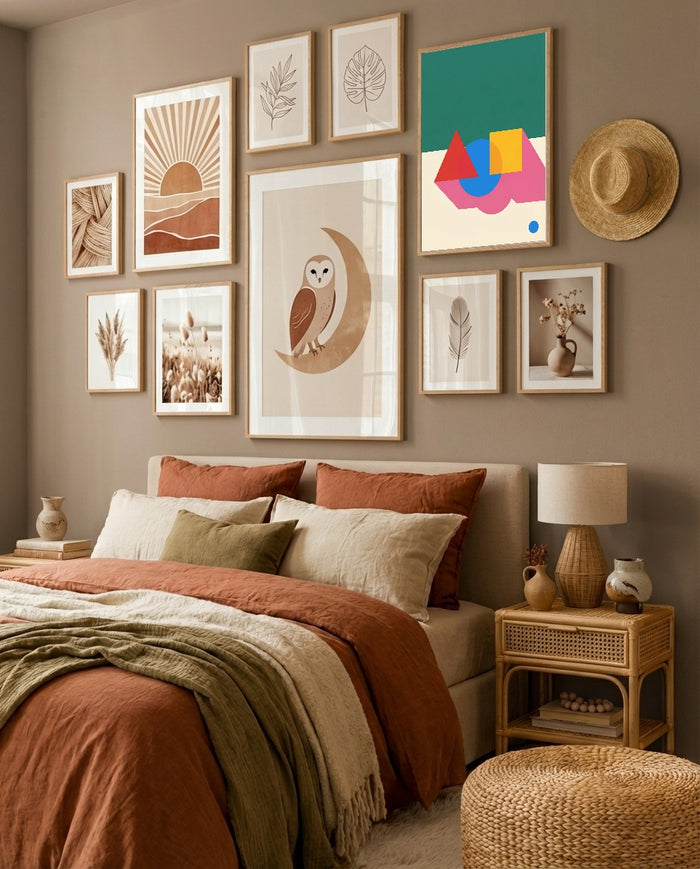 Crimson Still Life – poster and art print