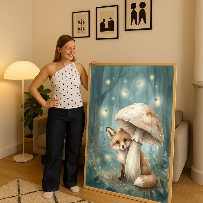 Whimsical Welcome – plakat og kunsttryk
