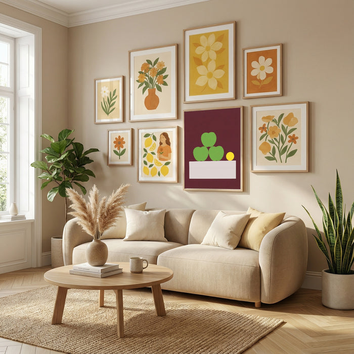 Orange Stillness – poster e stampa artistica