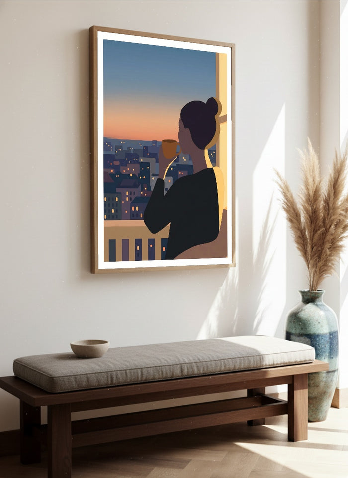 Coastal Calm – plakat og kunsttryk