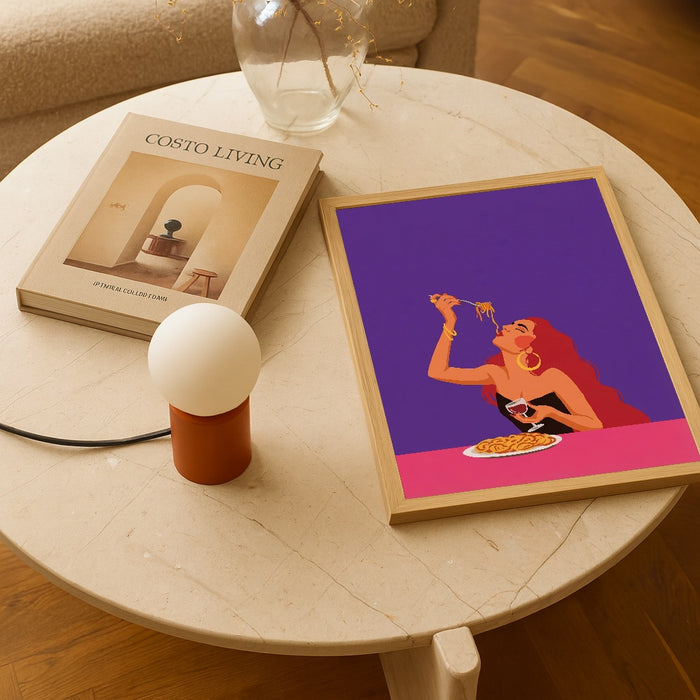 Spaghetti Bliss – poster and art print