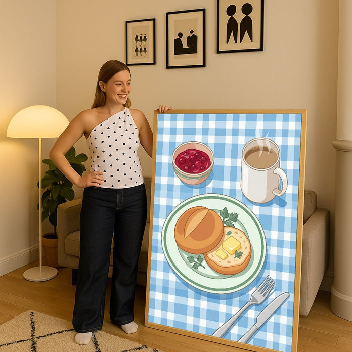Danish Stjerneskud – poster e stampa artistica