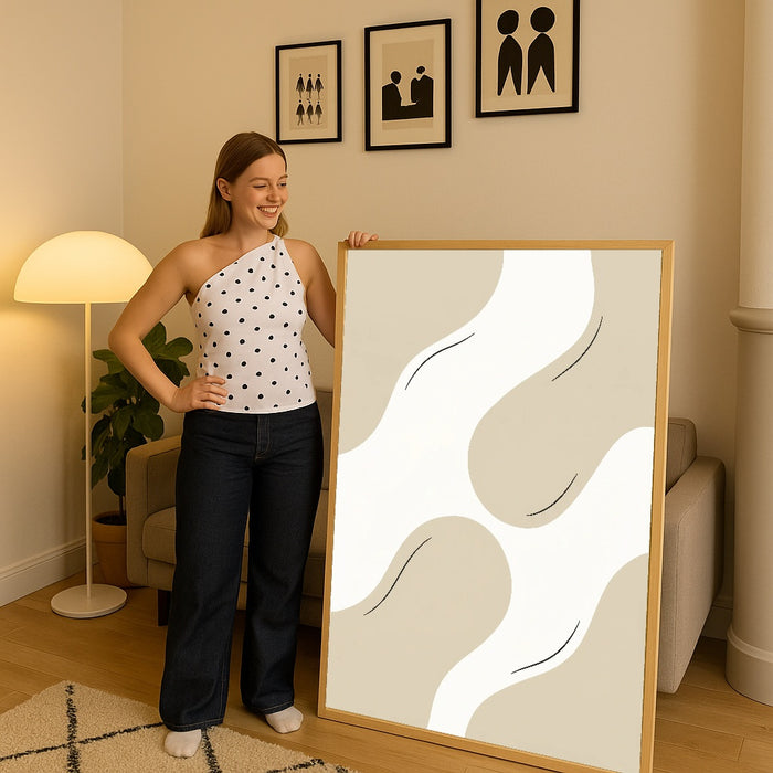 Organic Grid – plakat og kunsttryk