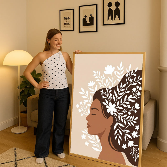 Botanisk omfavnelse – plakat og kunsttryk