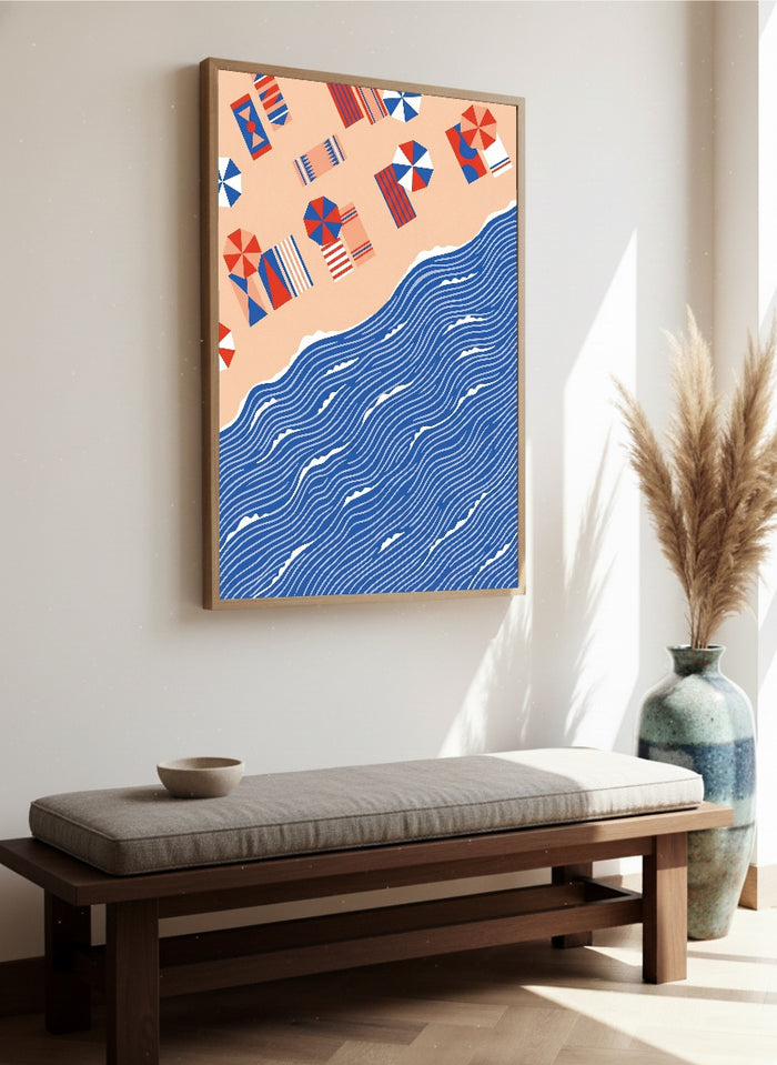 Wavy Swimmers – poster e stampa artistica