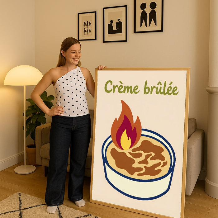 Culinary Rooster – Poster und Kunstdruck