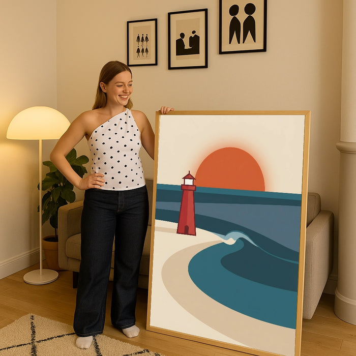 Desert Wanderer – plakat og kunsttryk