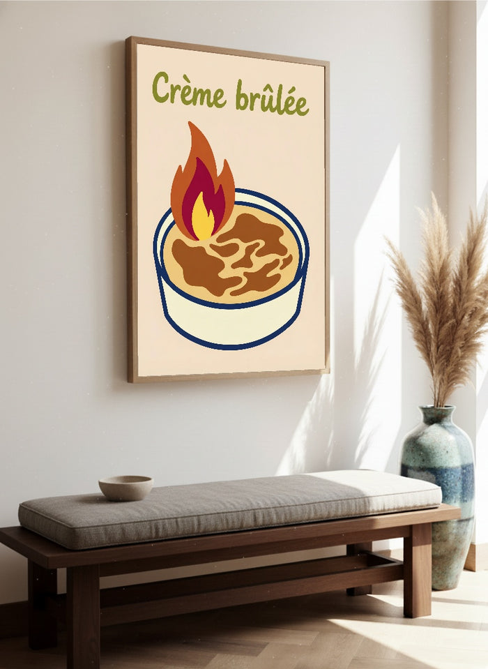 Culinary Rooster – Poster und Kunstdruck