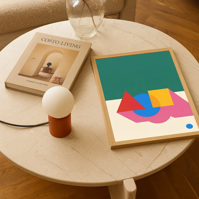 Crimson Still Life – poster and art print
