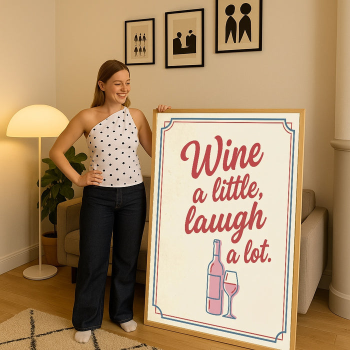 Sip Happens Check – plakat og kunsttryk