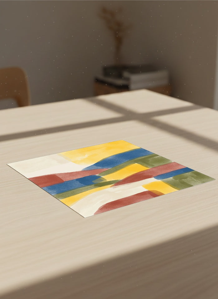 Fragmented Hues – póster e impresión artística