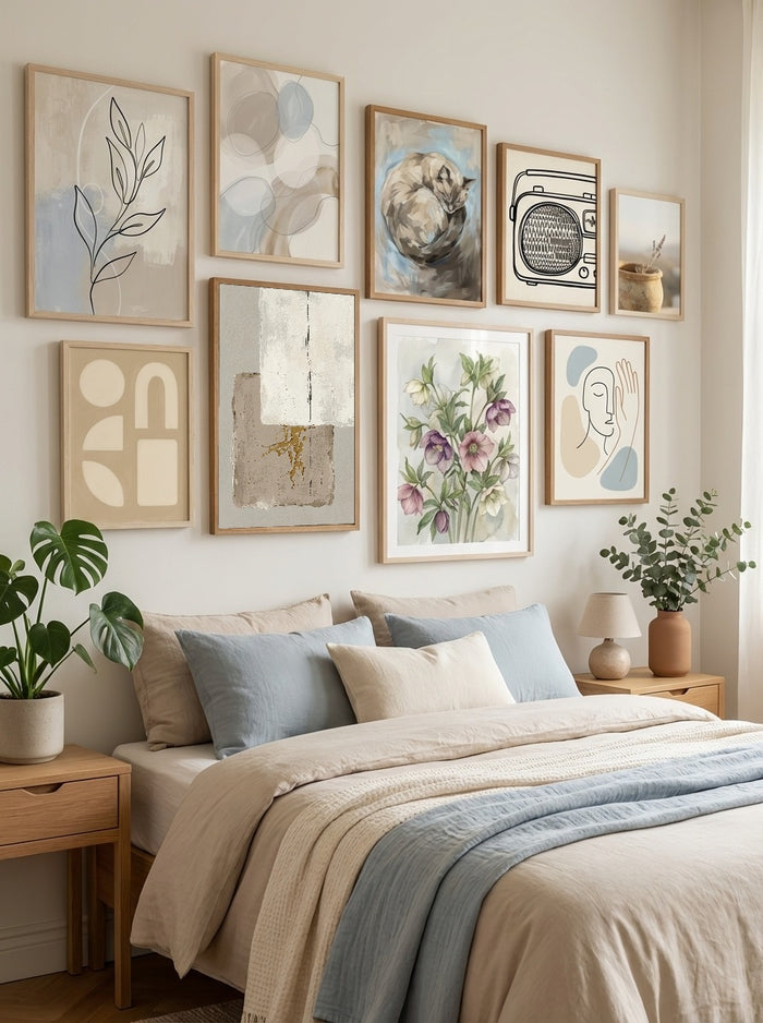 Earth Strata – plakat og kunsttryk
