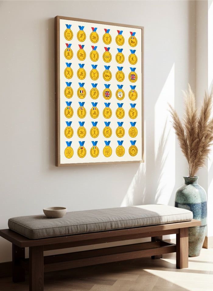 Tour de France Jerseys – poster och konsttryck