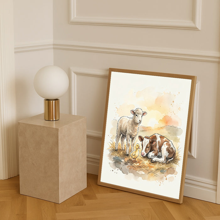 Farm Animal Medley – poster e stampa artistica