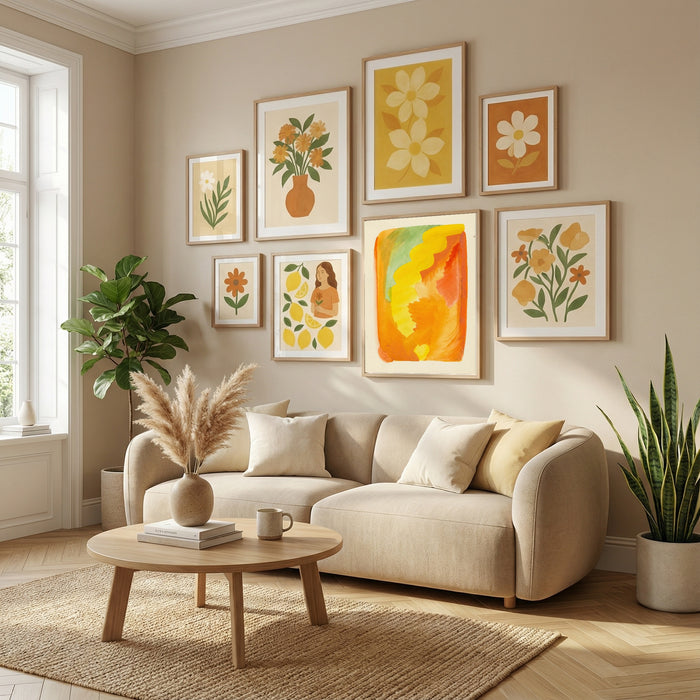 Warm Flow – Poster und Kunstdruck