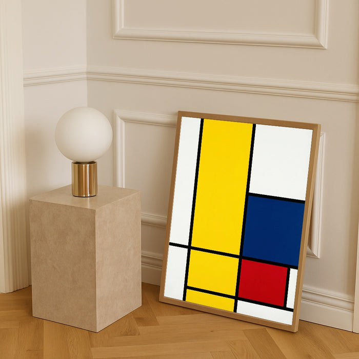 Primary Grid – póster e impresión artística