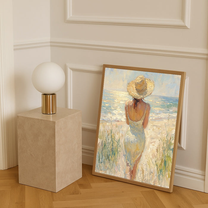Coastal Stroll – plakat og kunsttryk
