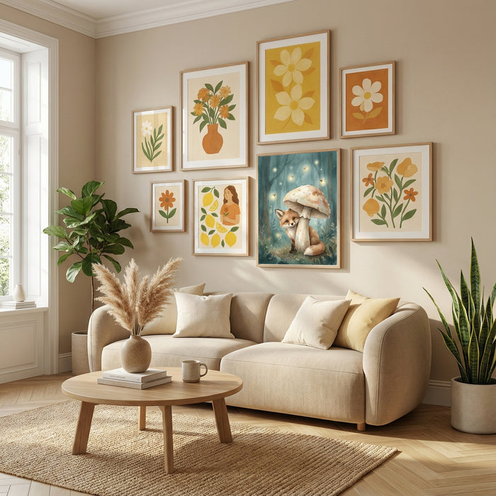 Whimsical Welcome – plakat og kunsttryk