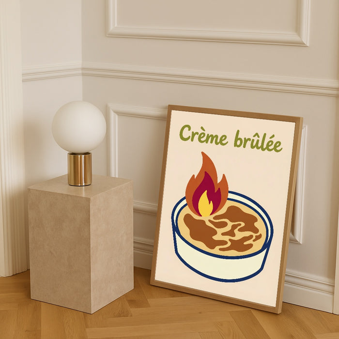 Culinary Rooster – Poster und Kunstdruck