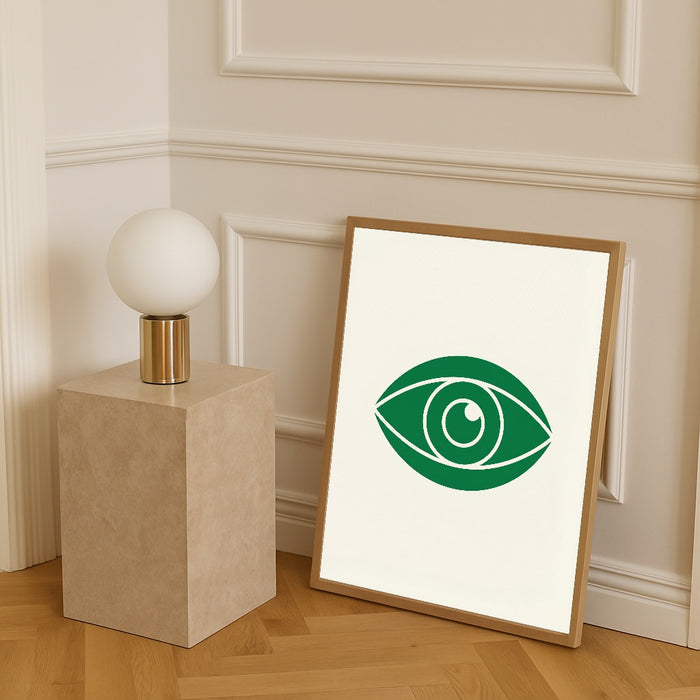 Emerald Gesture – poster and art print