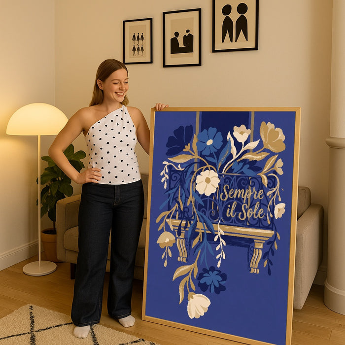 Bella Vita Vase – plakat og kunsttryk