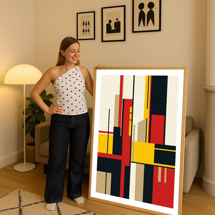 Geometric Ascent – poster och konsttryck